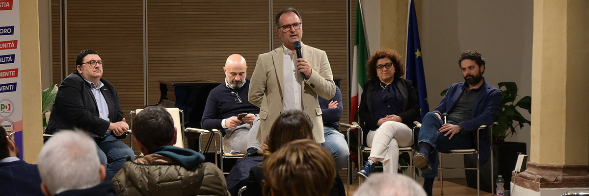 Erigo Pecci, candidato sindaco a Bastia Umbra elezioni 2024: incontro sullo sport