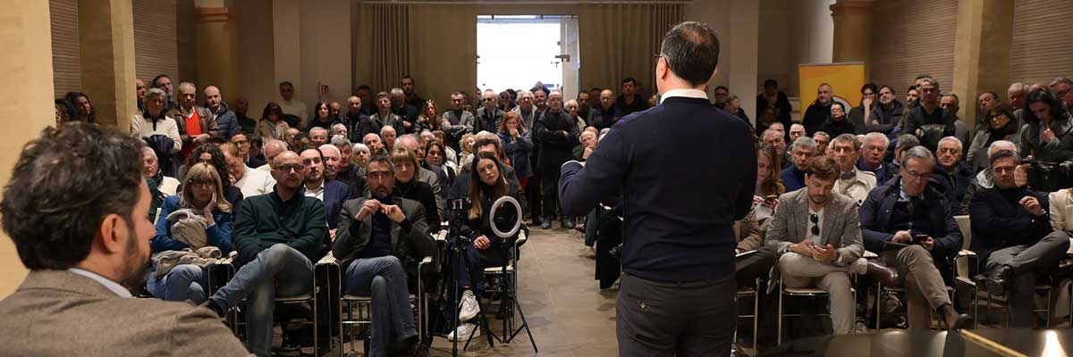 Presentazione candidatura a sindaco Erigo Pecci 2024